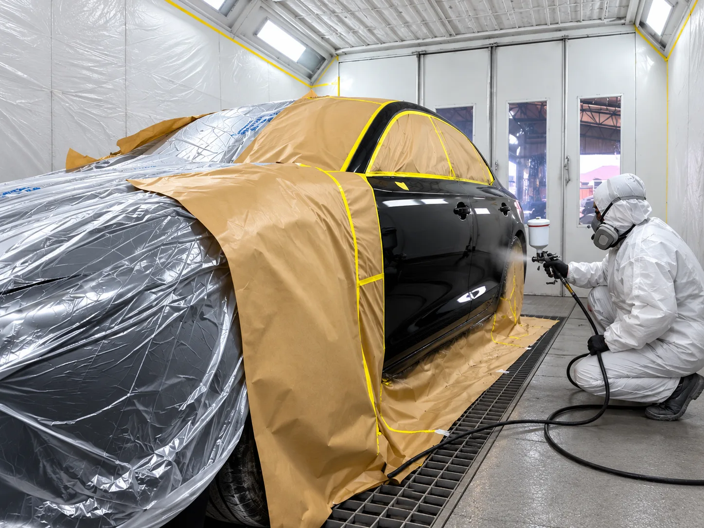 Cabina de pintura profesional — TORQUE360